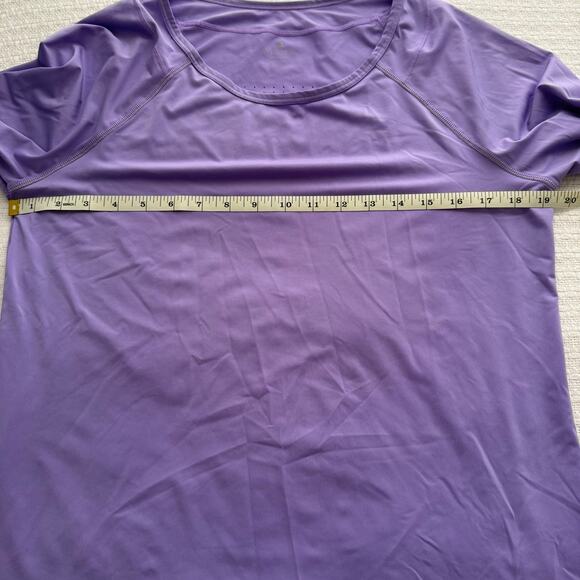 Large Athleta Purple Long-Sleeve T-Shirt - Picture 7 of 8
